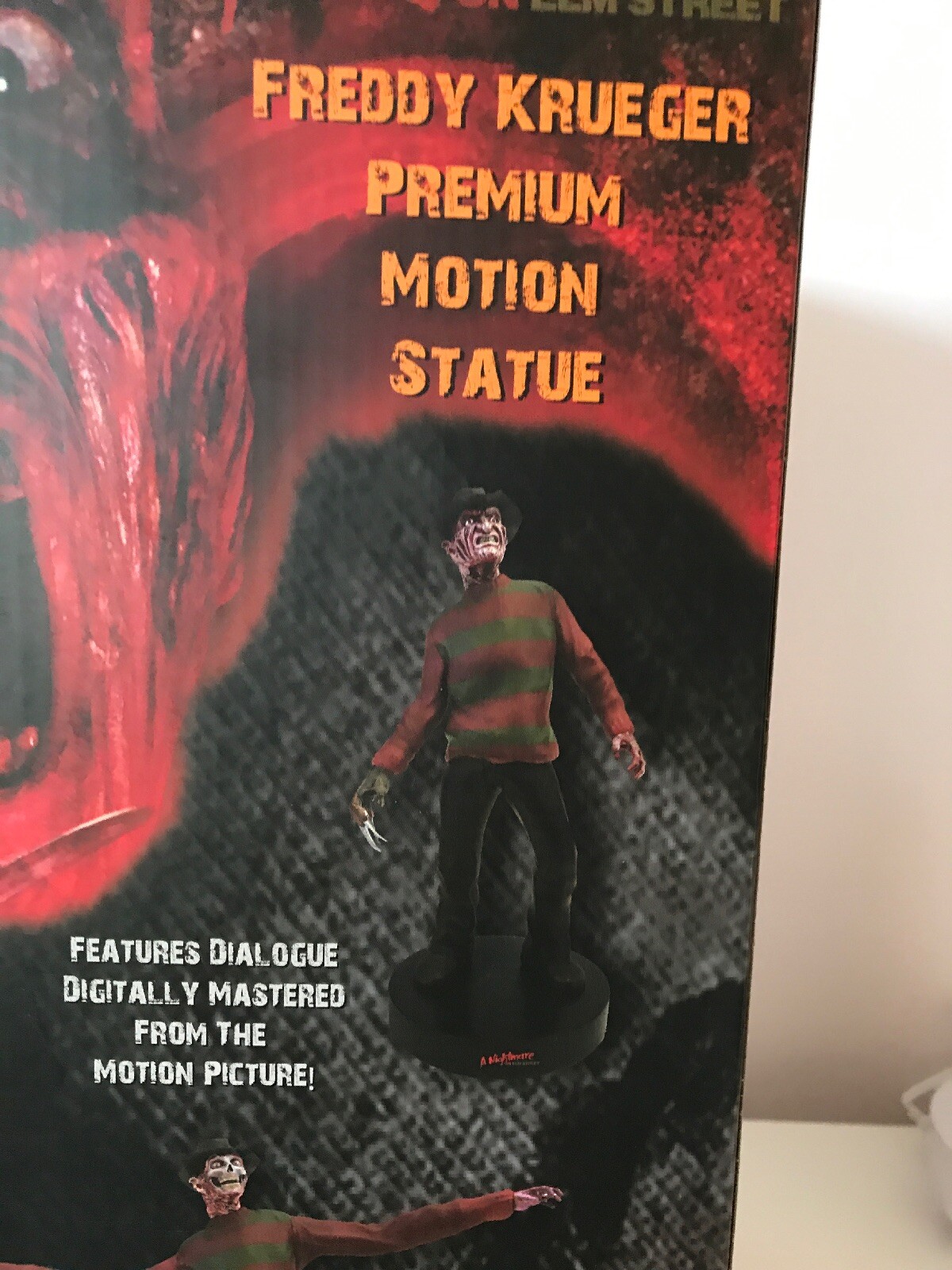 WELCOME TO NIGHTMARE ON ELM STREET FREDDY KRUEGER DOOR MAT 28/"x18/" HALLOWEEN cns