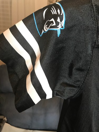 Jugend NFL Newton Carolina Panthers Football Trikot - Midium (8) - Bild 6 von 8
