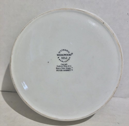 Wedgwood Porzellan Peter Rabbit Beatrix Potter Porringer Schale England Kindergeschirr - Bild 3 von 3