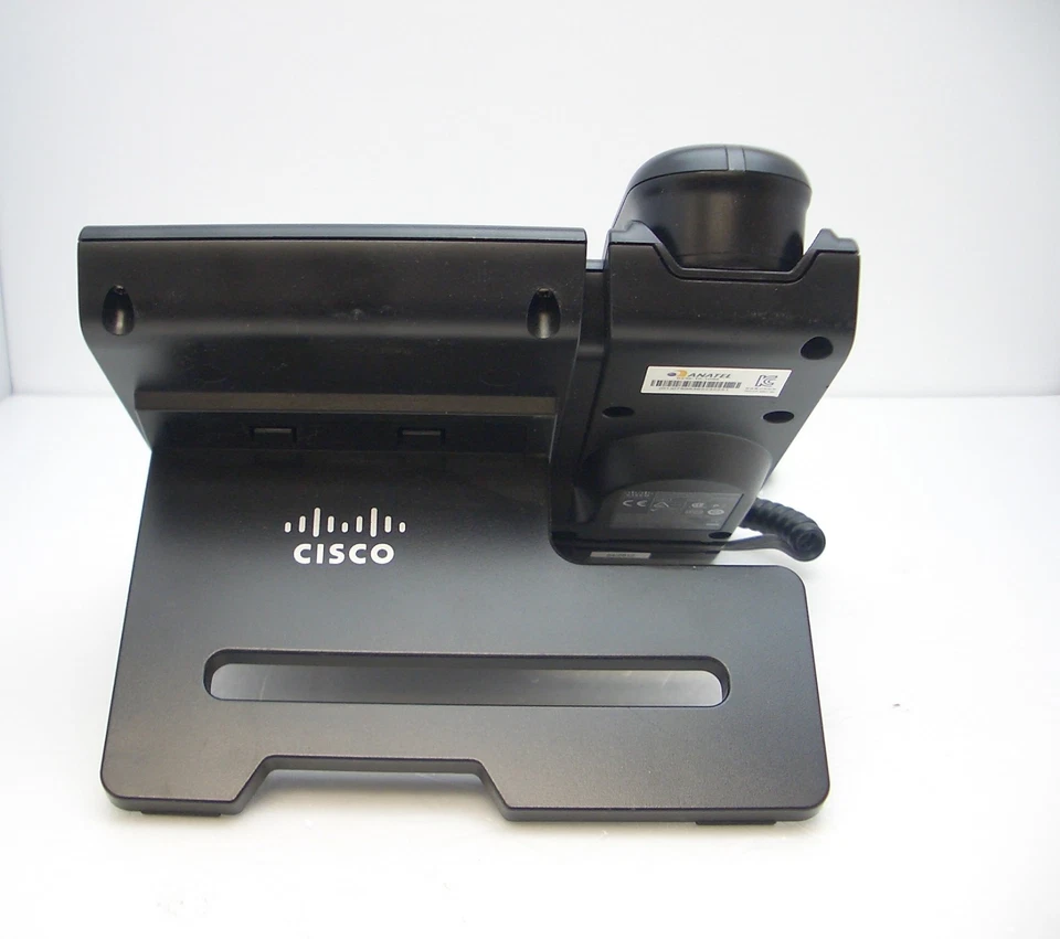 Cisco CP-6941 Charcoal Slimline Unified IP Phone CP-6941-CL-K9= V02 TESTED Okay - Image 2 of 4