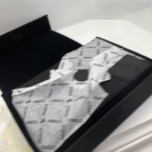 FIDELO Minimalist Wallet Movable Black Leather Case Hybrid / Mag Clip NEW  - Picture 2 of 6