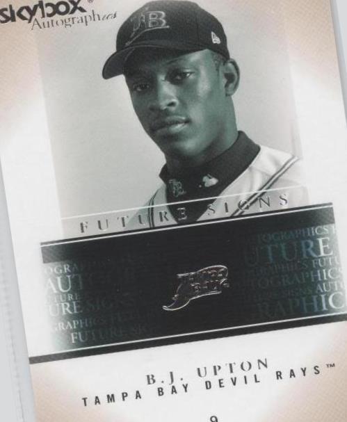 2005 Skybox Autographics - B.J. Upton #15 FS - 1 of 1