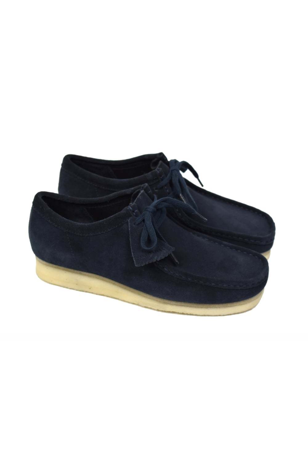 Clarks Originals Wallabee Suede Shoes (Indigo) Clarks Originals Wallabee Suede Shoes (Indigo)