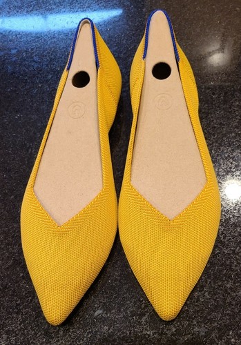 Rothy's Point Marigold Size 10.5
