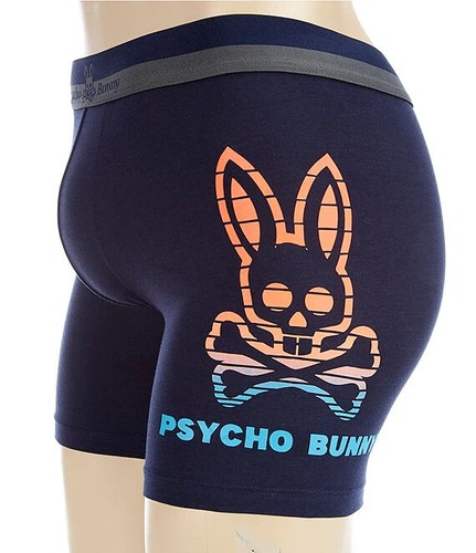 2-Pack New Psycho Bunny Men's Cotton Boxer Briefs Trunks Underwear w/Gift Box - Picture 26 of 134