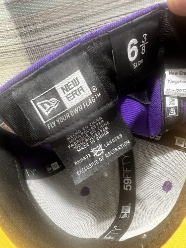 Brand New. New Era 59FIFTY Minnesota Vikings Kids Fitted Hat Size 6 3/8 - Picture 5 of 5