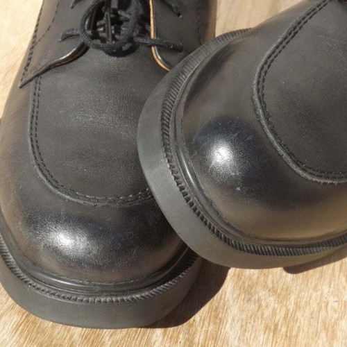 Size 9 Vintage Timberland Castlewood Men Black Casual Work Oxford Shoes - Picture 6 of 12