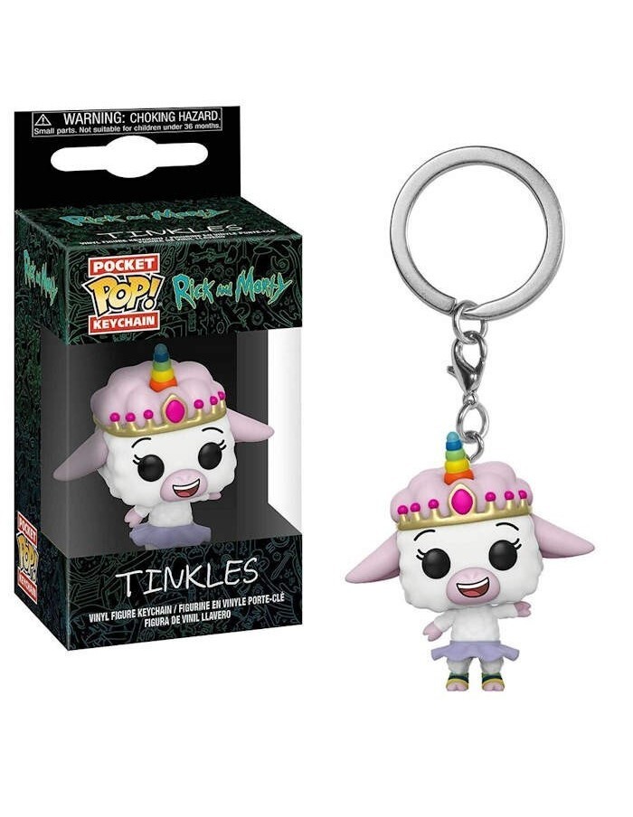 FUNKO POCKET POP KEYCHAIN PORTACHIAVI RICK AND MORTY TINKLES MINI FIGURE NEW!
