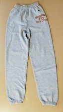 Champion Brand Grey Westport Middle School Track Field Running Warmup Sweatpants