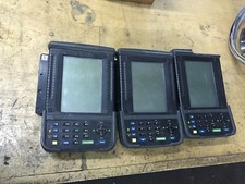  LOT OF 3 Intermec Norand - 6350 E Pen Key Hand Held Portable Windows Computer