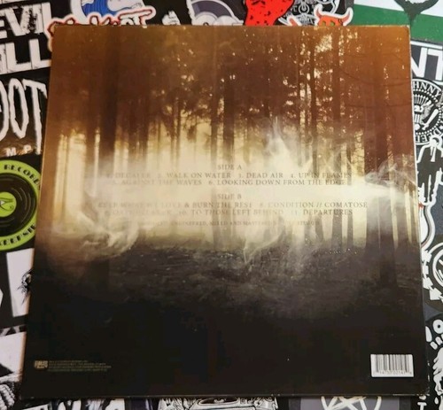 LP autografo firmato To Those Left Behind by BLESSSTHEFALL nero doppia menta - Foto 4 di 4