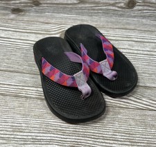 Chaco Girls Rugged  Colorful Outdoor Flip Flop Sandals 11