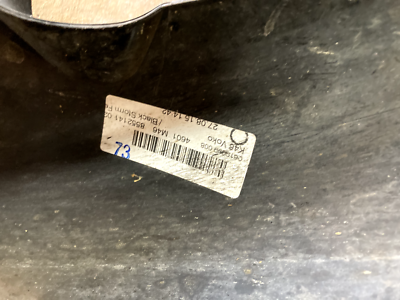 BMW Genuine Motorcycle Front Wheel Fender Black Storm K46 for sale  