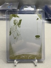 2012-13 Preferred Silhouette Printing Plate - Yellow Anfernee Hardaway (#'d 1/1)