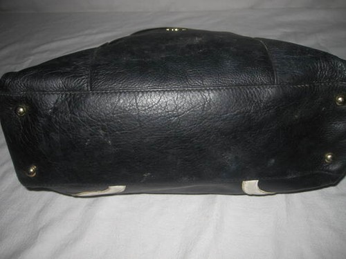 Emma Fox große schwarze Leder Cabrio Schulter-/Handtasche - Bild 6 von 9