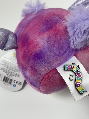 Süß Neu mit Etikett Squishmallow Pegasus Willow 5 Zoll Plüsch rosa lila Fantasy Squad - Bild 8 von 9
