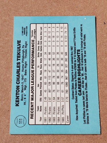 1985 1986 1987 1988 DONRUSS BASEBALL TRADING CARDS YOU PICK 50% OFF 2+ - Picture 215 of 425