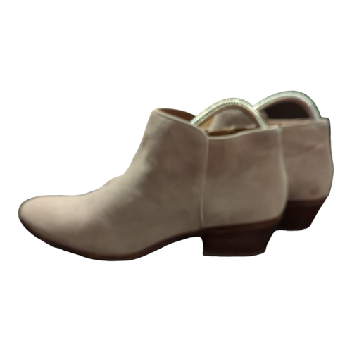 Sam Edelman Petty Stiefel Damengröße 8,5 hellbraun kittfarben Wildleder Leder Stiefeletten Stiefel - Bild 11 von 13