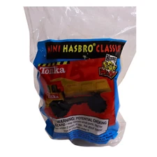 1999 Wendy's Kids Meal Toy - Mini Hasbro Classics Tonka Clip On Truck -Sealed