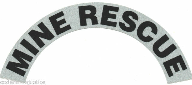 FIRE MEDIC REFLECTIVE FIRE HELMET CRESCENT DECALS A PAIR