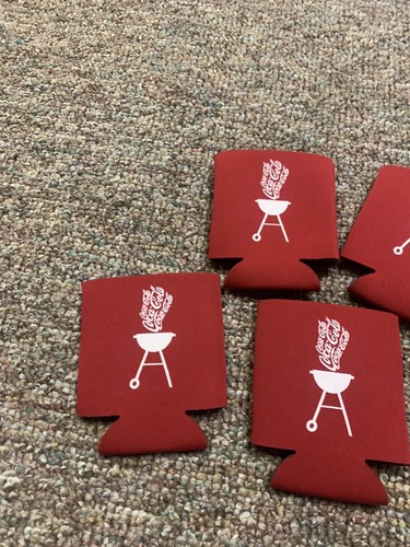 Coca-Cola Coke 12 oz Can Koozie Brand New Grill Cookout BBQ Lot of 5 - Picture 3 of 5