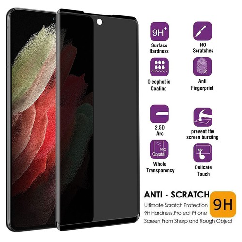 Anti-Spy Privacy Glas Displayschutzfolie für Samsung Galaxy S21/S22 S23 S25 Ultra - Bild 48 von 48