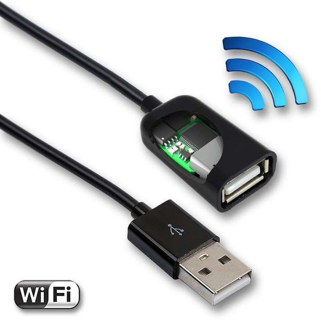 USB Hardware Keylogger WiFi AirDrive Forensic USB Keylogger