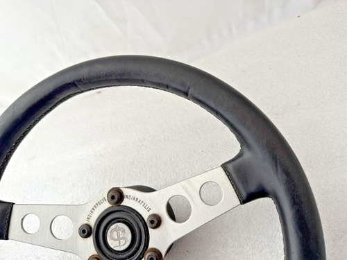 Indianapolis Lenkrad Sportlenkrad 33cm Motorsport Nabe Opel Kadett A Olympia NOS - Picture 5 of 11