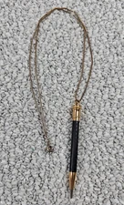 Vintager Wahl Eversharp USA Gold Filled 4" Mechanical Pencil on 28" GF Chain