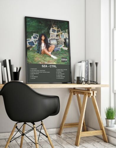 SZA Strg Album Premium Musik Poster | Artwork Tracklist - Bild 3 von 4