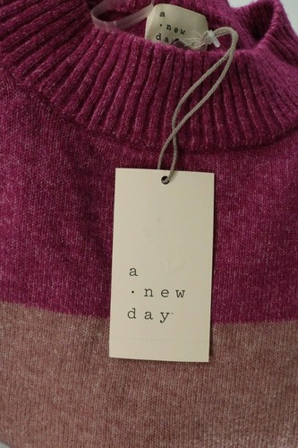 Womens A New Day Multicolor Long Sleeve Crewneck Sweater XS NEW! NWT - Picture 3 of 3