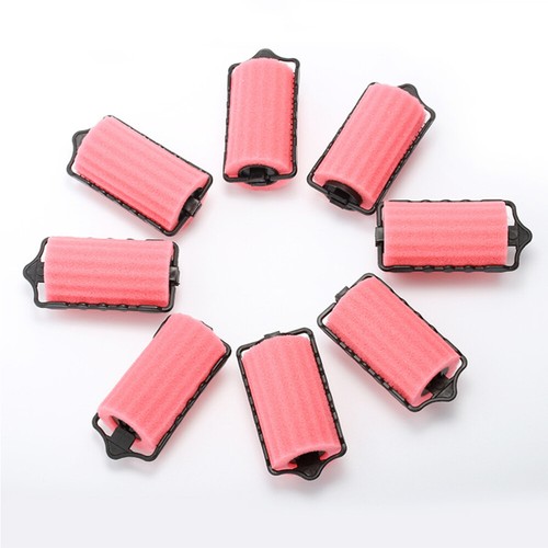 12 Pcs Haarrundstange Schwamm-Haarwickler Für Frauen Wellige Haarschlangen - Bild 2 von 11