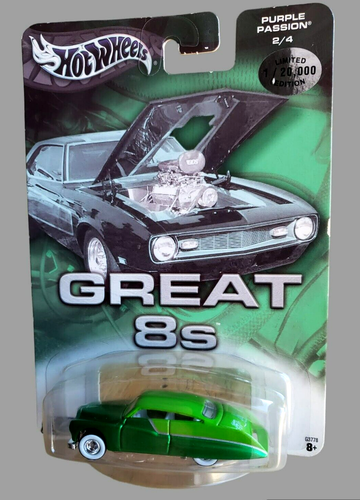 Hot Wheels Purple Passion 2004 esmeralda y verde automático Affinity Great 8s 2/4 WLDDRR - Imagen 2 de 15