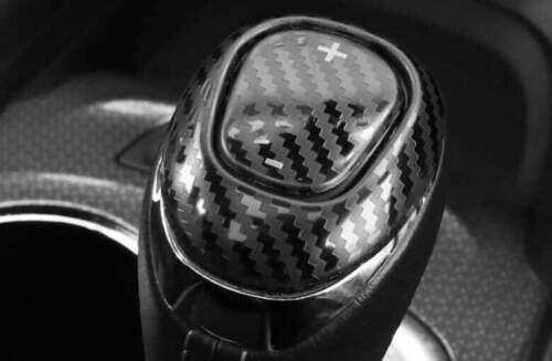 2P Gear Shift Knob Central Console Trim Carbon Fiber For Chevrolet Cruze 2016-19 - Picture 5 of 7