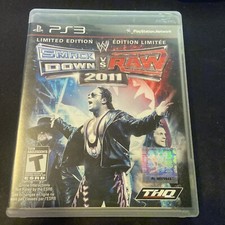 WWE SmackDown vs. Raw 2011 Limited Edition - PlayStation 3 (2010) CIB