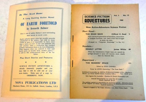 Science Fiction Adventures #13 – UK Nova digest – February 1960 - Reed, White - Picture 5 of 5