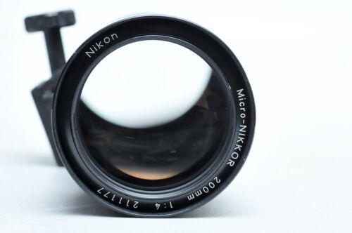 Nikon Ais Tele-Macro Nikkor 200mm f/4 Lens - Picture 2 of 4