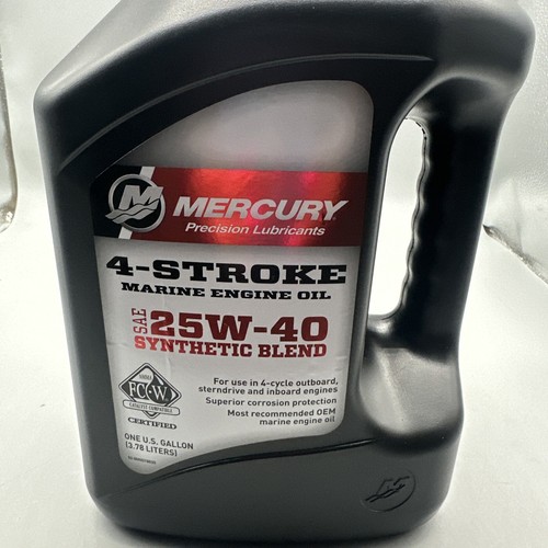 25w 40 Mercury Oil Recovery