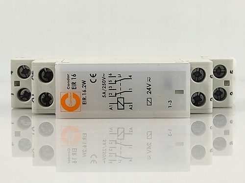 CONDOR INSTALLATION RELAY 6A 24Vac/dc 2R 2NC - Picture 4 of 4