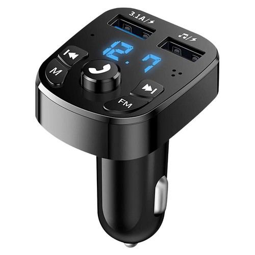 Bluetooth FM Transmitter MP3 Radio Adapter Car Fast 2USB Charger Auto Accessory - 第 15/15 張圖片