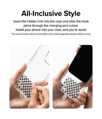 Sangles de téléphone Ringke [lien de support] design solide résistant et durable lien de corde - Photo 203 sur 301