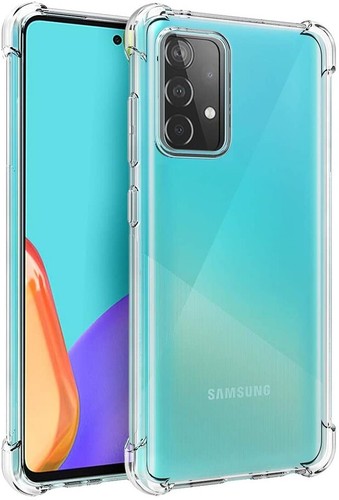 Für Samsung Galaxy A03S durchsichtige stoßfeste Hybrid-TPU-Ecke Gummi Gel-Hülle Cover - Bild 10 von 10
