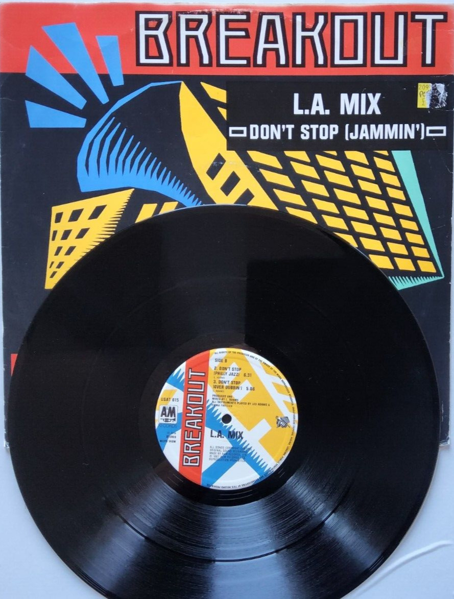 LA Mix (Les the Mixdoctor ) L.A Mix Dont stop Jammin 12" vinyl record