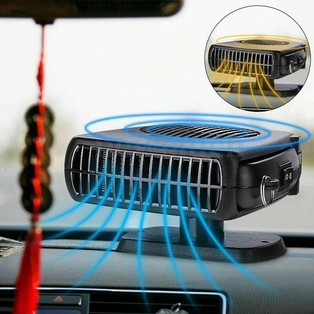 12V 2in1 Car Truck Portable Ceramic Heater Cooling Fan Heater Defroster Demister 12V 2in1 Car Truck Portable Ceramic Heater Cooling Fan Heater Defroster Demister