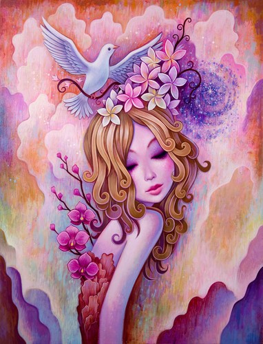 Jeremiah Ketner Spirals Art Print S/# 20 Hand-Finished w/ COA Disney Artist - Picture 7 of 9