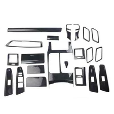 For Toyota Mark X Reiz ABS Carbon Fiber Interior Stickers 2010-2013