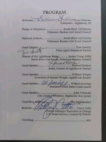 Amazing Unique Collection of Howard Koslow Signed First Day Programs and more - Picture 18 of 18