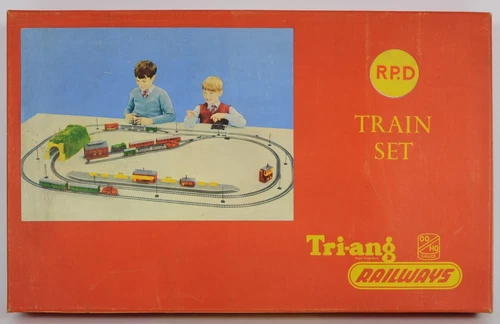 SEHR SELTENES TRIANG OO RPD ZUG-SET TURMKABINE AUSGEZEICHNETER LÄUFER BESICHTIGUNG UNERLÄSSLICH