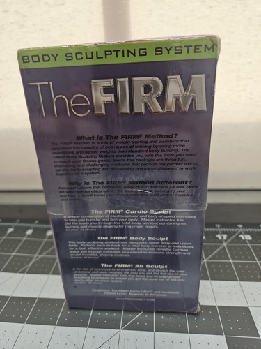 The Firm Body Sculpting Aerobic Exercise System VHS VCR tape box set 3 VTG media - Picture 4 of 6
