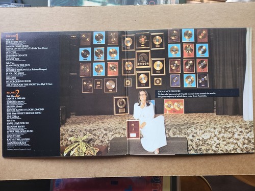AN EVENING WITH NANA MOUSKOURI - Amazing Grace - gatefold 2 LP's near mint - Picture 2 of 3